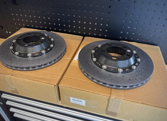Porsche 992 GT3 GT3RS PCCB Rear Ceramic Brake discs left&right *new*